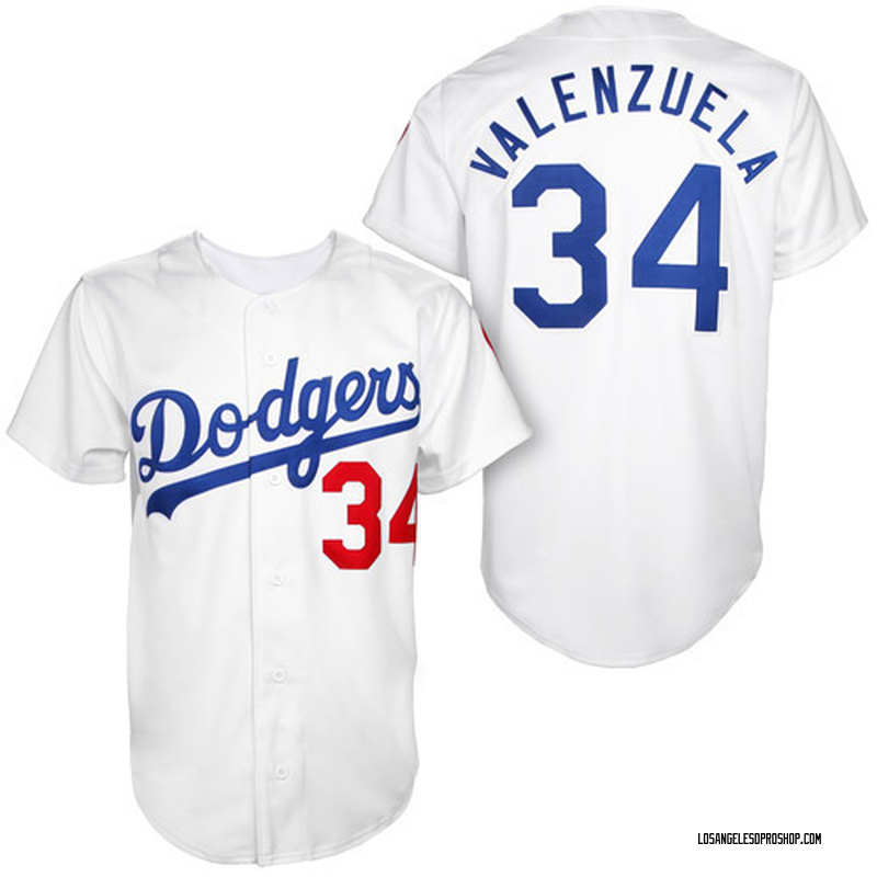 fernando valenzuela jersey shirts