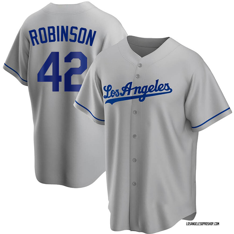 Jackie Robinson Brooklyn Dodgers Mitchell & Ness Authentic Jersey - Gray